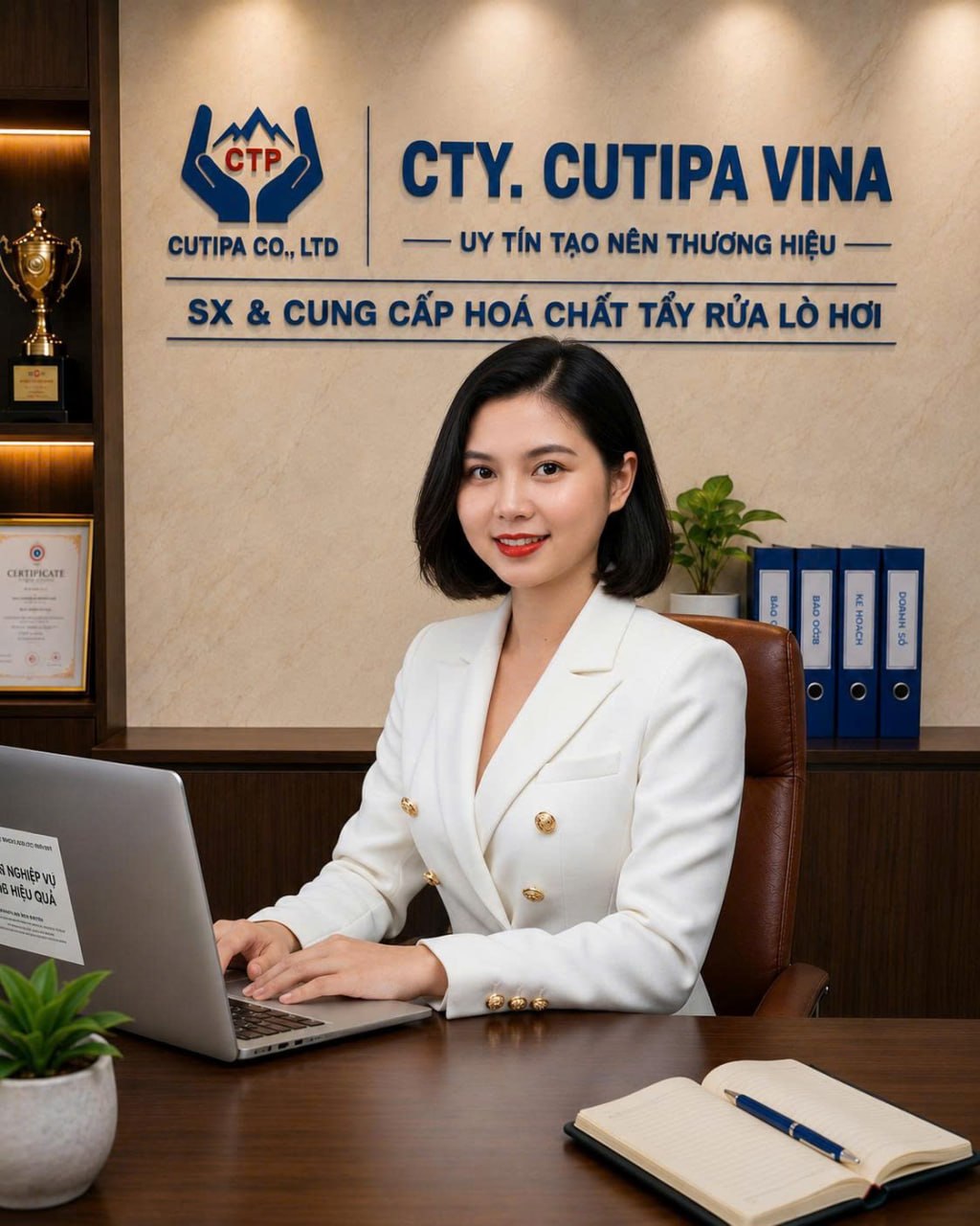 Hương Nguyễn - chuyên viên kinh doanh Cutipa Vina